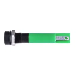 RS PRO Green Panel Mount Indicator 24V c.c., Mounting Hole Size 8 mm, Termination Type Solder Tab, IP Rating IP67, Model No 212171 image 4