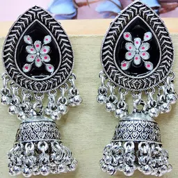 VATSALYA creation Silver-Plated Alloy Earrings-image-69