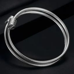 Peora Silver Plated Fancy Stylish Adjustable Bracelet-8