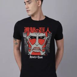 Free Authority Black Cotton Regular Fit Printed T-Shirt-picture-13