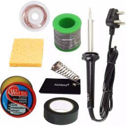 Fadman 7 in 1 Soldering Iron Kit Steel, Aluminium & Copper Corded 60 W-23