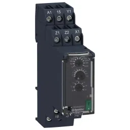 SCHNEIDER ELECTRIC Time Delay Relays - Electromechanical TIME DELAY RELAY, SPDT, 0.05S-300H, 240V, RE22R1MYMR-0
