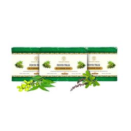 Vagads Set Of 3 Khadi India Neem-Tulsi Soap - 125 g Each-6
