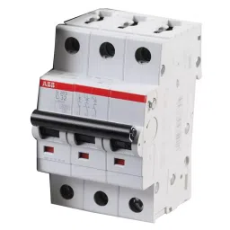 ABB Circuit Breaker, Thermal Mag, 3 Pole, S203-C32-17