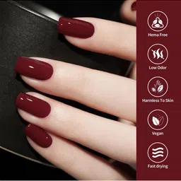 BELLE GAGA Hema Free High Gloss Soak Off UV Gel Nail Polish - 10 ml - Shade - BG 9099 image 2