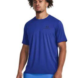 Under Armour Blue Loose Fit Sports T-Shirt-image-89