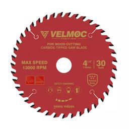 VELMOC 125 mm Premium Series TCT Saw Blade 30 Teeth (Pack of 100)-image-48