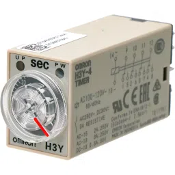 Omron Solid State Timer H3Y-4 AC 100-120 V, H3Y-4 AC100-120 60S image 2
