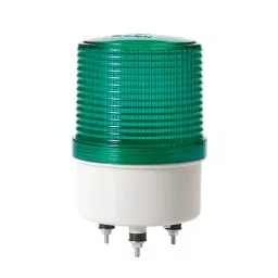 Qlight LED Steady/Flashing Signal Light AC 220 V Green, S100L-220-G-41