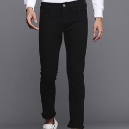 WROGN Men Black Slim Fit Stretchable Jeans-image-43