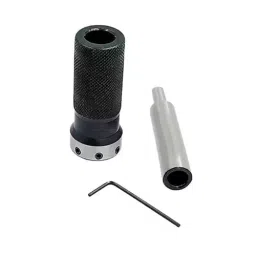 A.D INTERNATIONAL Lathe Tailstock Threading Die Holder Imperial Standard 3/8 inch (9.5 mm) Straight Shank for Holding 1 inch (25.4 mm) Outer Diameter Die, K8-QKRM-SQPK-10