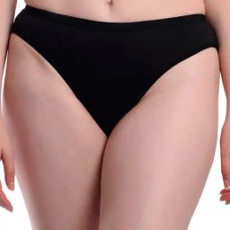 AROUSY Black Cotton Hipster Panty-image-69