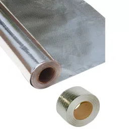 SUNPRO 46.45 Sq. M (500 Sq Ft)  Green Energy Radiant Barrier Insulation with Aluminum Foil Tape, AWKA_P_FSK_1 (Pack of 2)-image-40