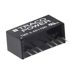 TRACO POWER DC/DC, 24V/12V, 3W, SIP, TMR 3-2412WI-39
