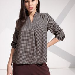 her by invictus Abstract Print Top-picture-9