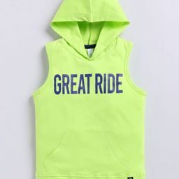 Ginie Boys Printed Hooded T-shirt-image-85
