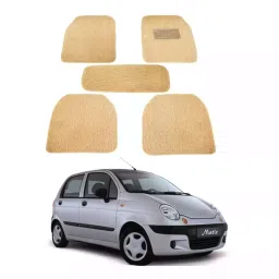 Auto Pearl MA3O58 PVC and Plastic Standard Mat for Daewoo Matiz 2005 (Beige)-image-23