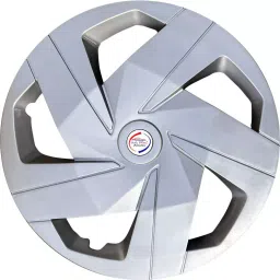 Auto Pearl MS08 R15 r 381 mm(15 Inch) ess Type Wheel Hubcap with Retention Ring Glossy Silver Wheel Cover for Nissan Terrano16 cm (Set of 4)-image-82
