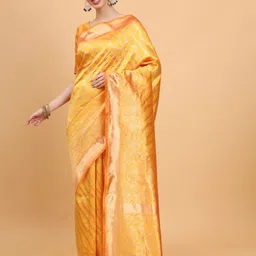 Melok Woven Design Zari Art Silk Banarasi Saree-image-120