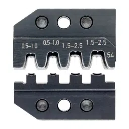 Knipex 97 49 54 Capacity 0.5-2.5 sq mm Crimping Die for Timer Contact System/Junior Power Timer-image-45