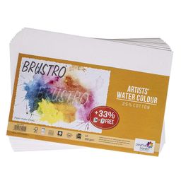 Brustro Artists Watercolour Paper A4 Size Pack of 2 - 16 sheets each-image-2