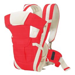 FunBlast 3 in 1 Adjustable Baby Carrier with Support Strap  Red-image-2