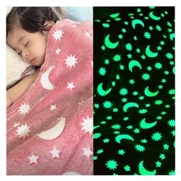 Famyo Kids Glow Blanket for Girls, 3-15 years Queen Size Blanket - Pink Stars-image-14