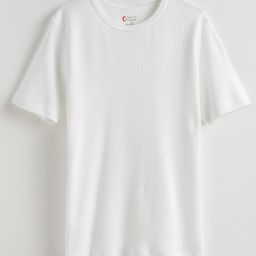 Charm n Cherish Cotton Blend Half Sleeves Solid Thermal Vest - White-image-46