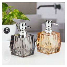 KOOKEE Acrylic Soap Dispenser for Bathroom handwash (Set of 2) (12006) 180 ml-picture-11