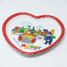 HOOM Melamine Heart shaped Plate -Noddy-image-48