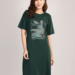 Duchess Women Printed Nightdress-image-81