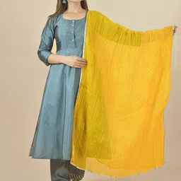 LA FEMINAE Printed Leheriya Dupatta-picture-50
