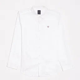 Allen Solly Junior Boys Slim Fit Opaque Casual Shirt-picture-3