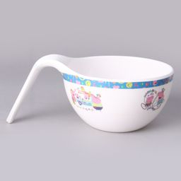 Servewell Peppa Pig Print Maggie Bowl with Fork and Spoon Pack of 3 - Blue image 5