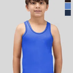 AMUL COMFY Boys Pack Of 4 Under Shirt Innerwear Vests - AC-DF-VE-RN-KIDS-AF-LB-MA-RB-SB-A-image-92