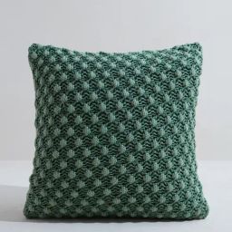 Westside Home Forest Green Popcorn Textured Cushion Cover-image-28