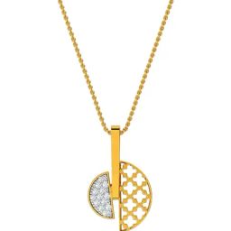 Kisna Diamond & Gold Jewellery 18k Banita Pendant-picture-24
