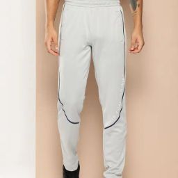 Alcis Grey Printed Slim Fit Printed Track Pant-image-38