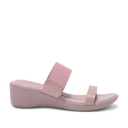 Forever Glam by Pantaloons Women Pink Slides-image-52