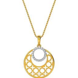 Kisna Diamond & Gold Jewellery 18k Raka Pendant-picture-38