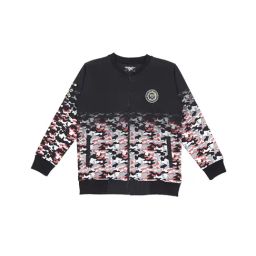 Gini & Jony Kids Black Graphic Jacket-image-17