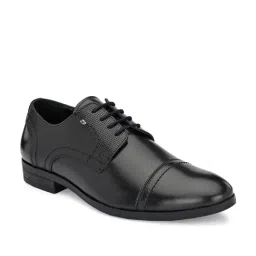 San Frissco Men's Black Derby Shoes-picture-37