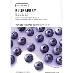 The Face Shop Real Nature Blueberry Face Mask - 1 Pc-16