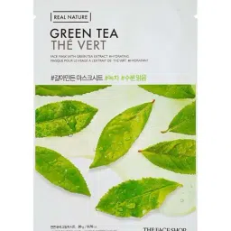 The Face Shop Real Nature Green Tea Face Mask - 1 Pc-4