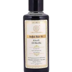 Khadi Natural Herbal 18 Herbs Hair Oil - 210 ml-image-30