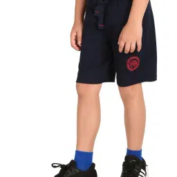 U.S. Polo Assn. Kids Navy Solid Shorts-picture-25