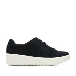 Clarks Women's Layton Lace Black Sneakers-image-43