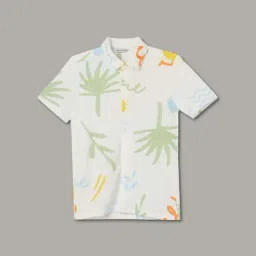Fame Forever by Lifestyle Kids Off White Regular Fit Printed Shirt-picture-49