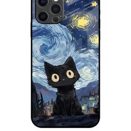 QRIOH Quirky Printed iPhone 12 Pro Max Back Case Mobile Accessories-image-76
