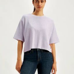 Levi's Lavender Textured T-Shirt-picture-19